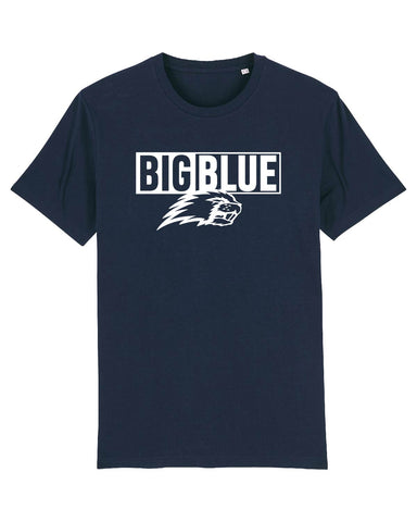 Unisex Fan T-Shirt Beaver Football "Big Blue" - Navy