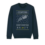 CHRISTMAS BEAVERS SWEATSHIRT-Navy