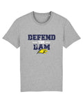 Unisex Fan T-Shirt Beaver Football "Defense" - Grey